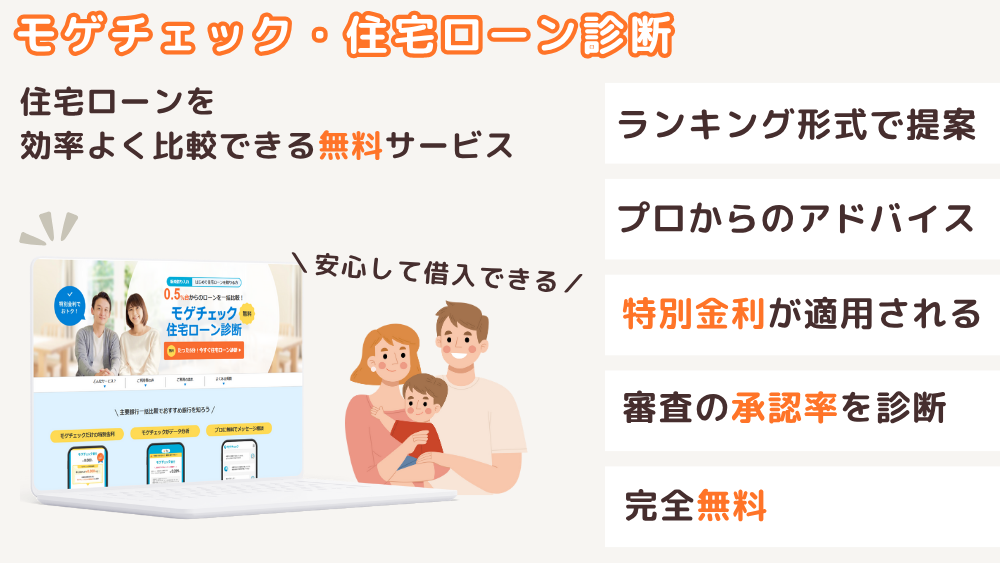 モゲチェック住宅ローン診断の概要