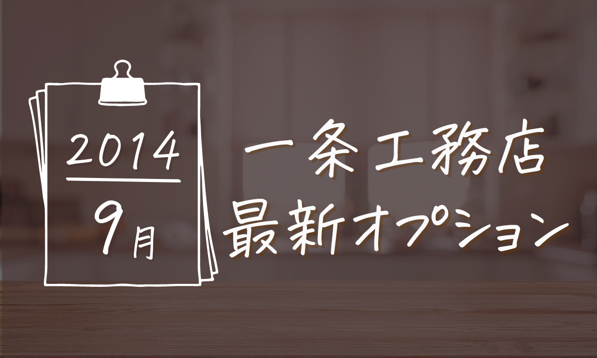 2014年9月最新オプション