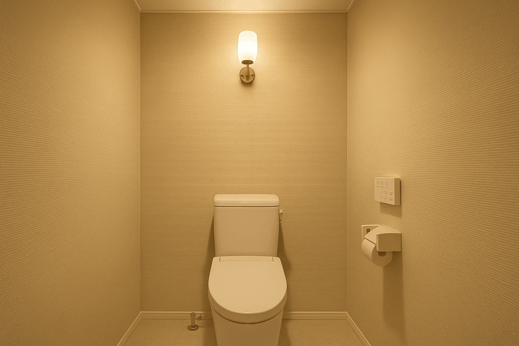 トイレのブラケットライト