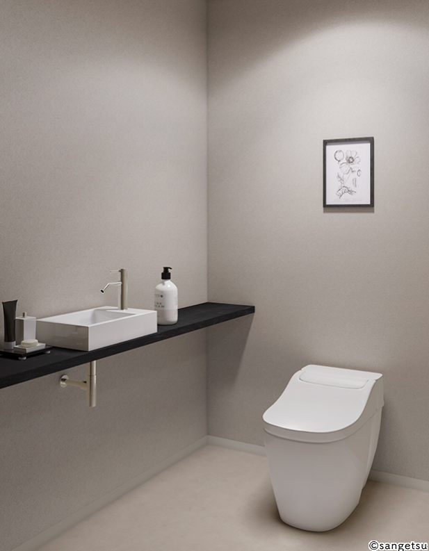 サンゲツのトイレ壁紙