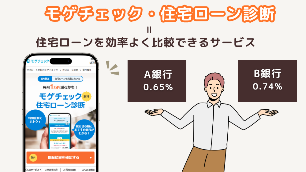 モゲチェックの住宅ローン診断