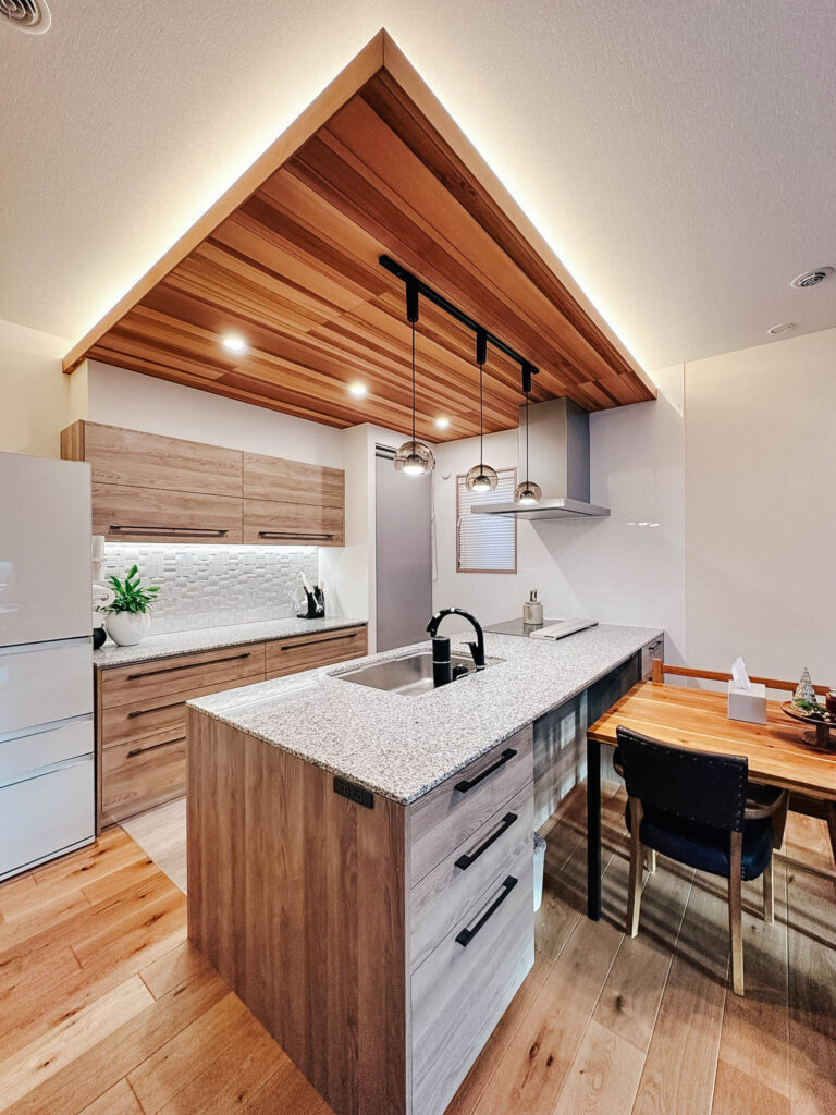 グレイスキッチン-ワイドカウンタータイプ