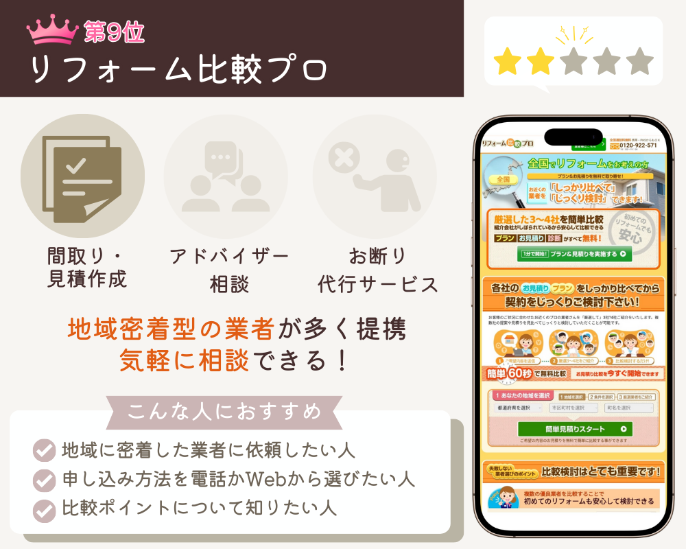 リフォーム比較プロ
