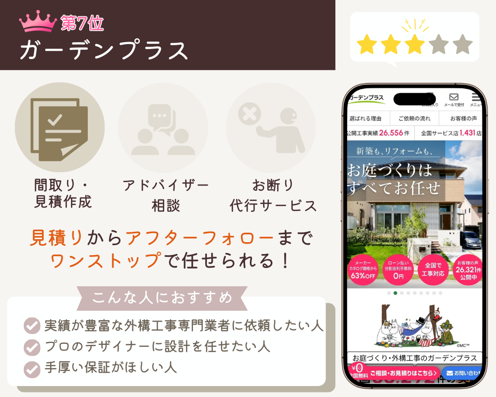 ガーデンプラス