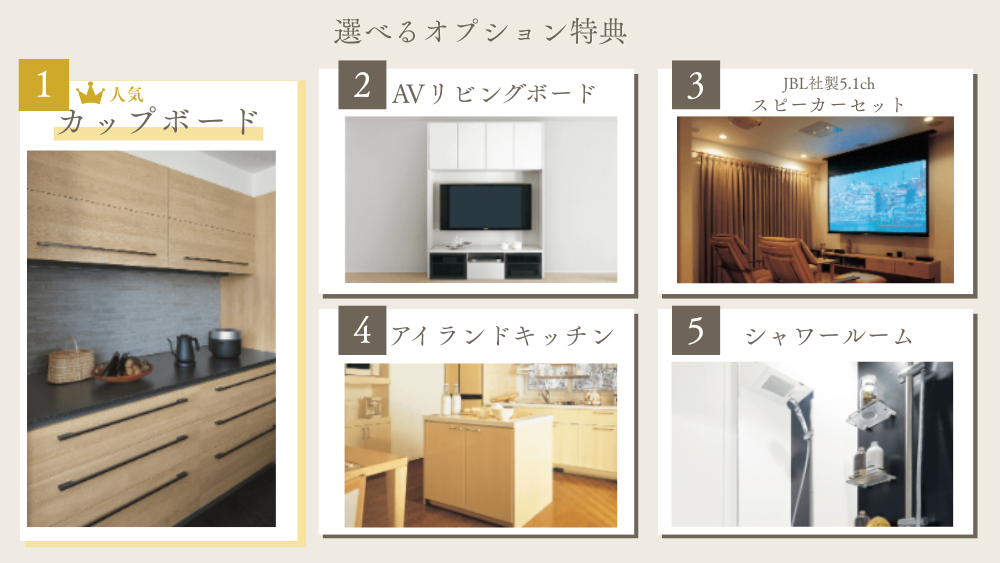 選べるオプション特典