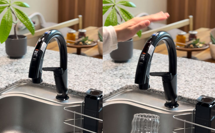 タッチレス水栓