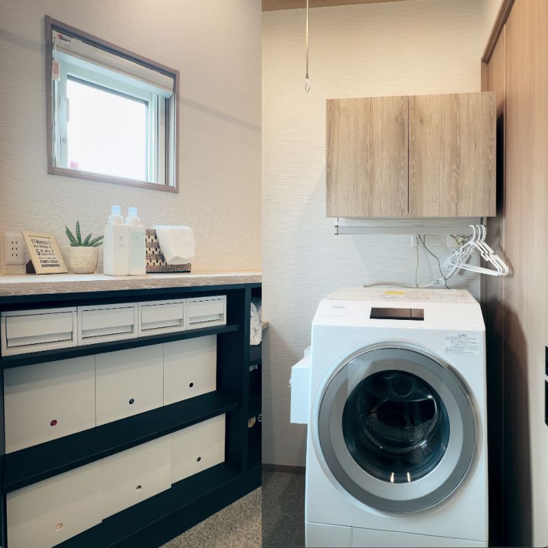 アイカ工業脱衣所収納