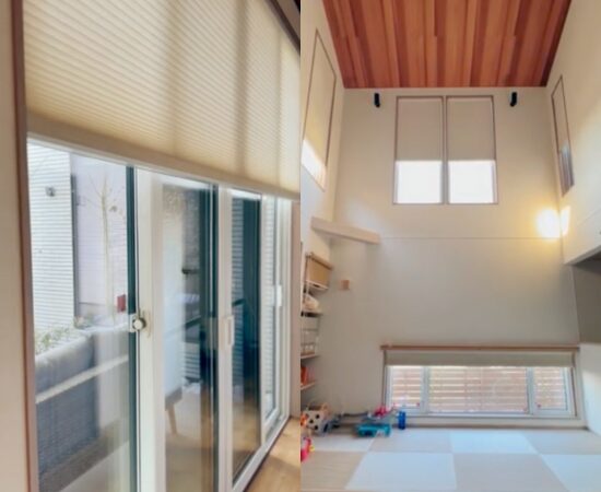 電動ハニカムシェード