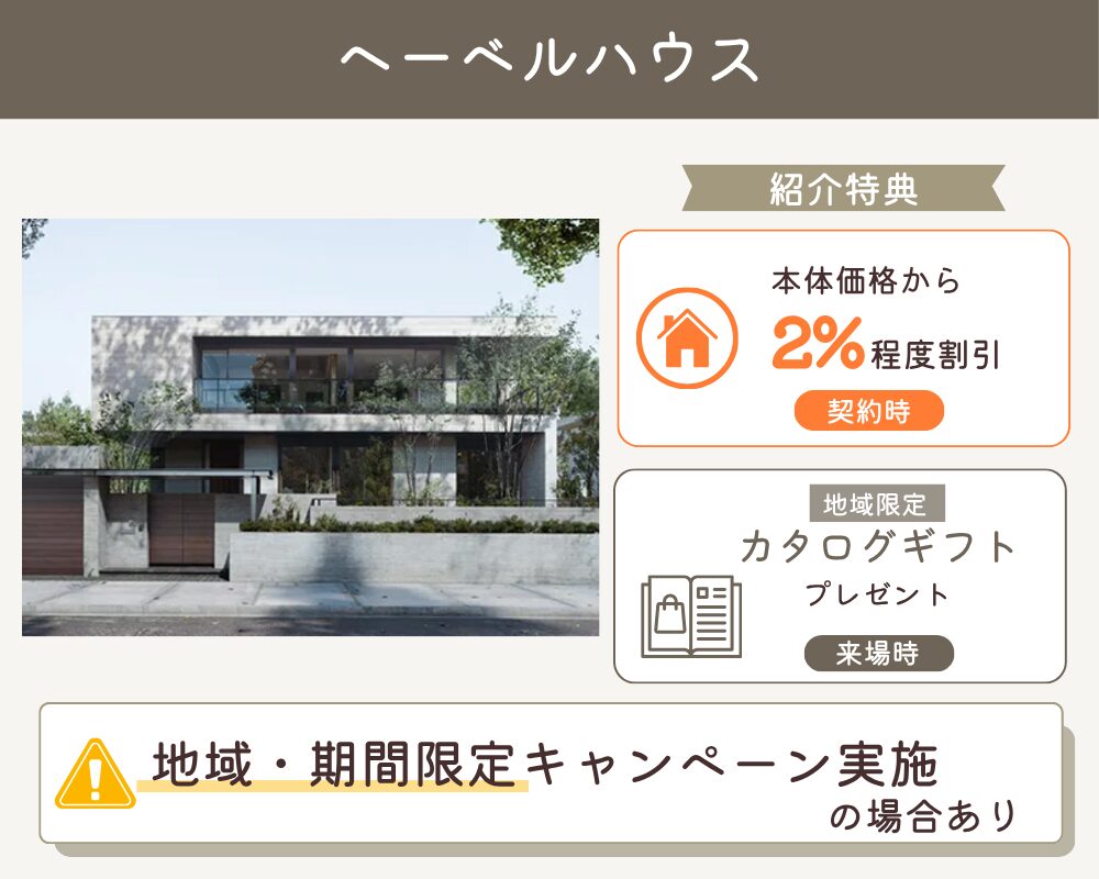 ヘーベルハウスの紹介制度