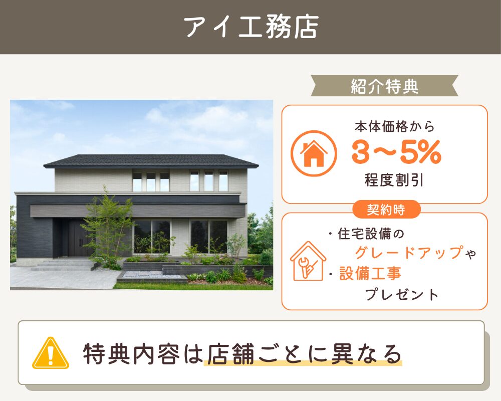 アイ工務店の紹介制度